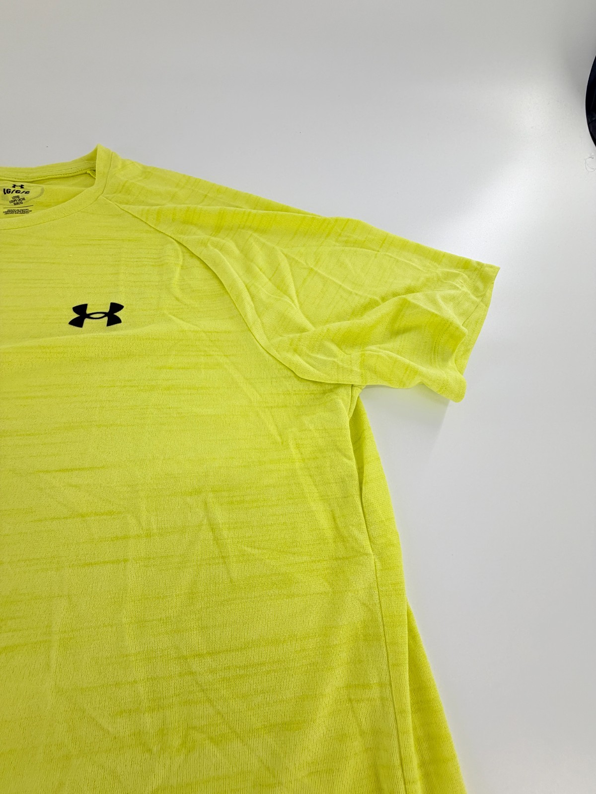 Under Armour Tiger Tech 2.0 Shirt Men’s Size L Yellow Loose Fit 1377843-743 NWOT