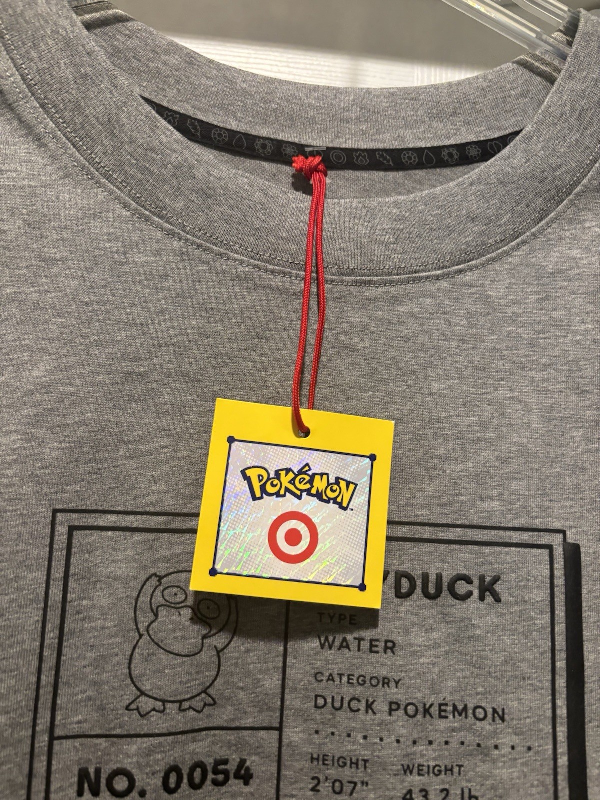 Pokémon x Target Psyduck Men’s Gray Graphic – 4X Limited Edition IN HAND