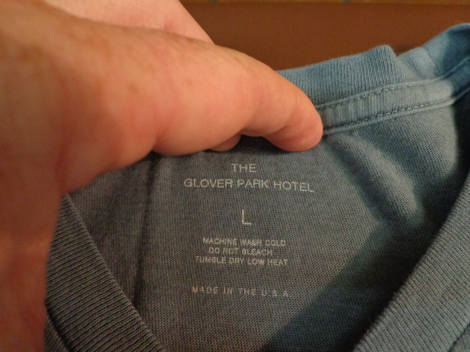 THE GLOVER PARK HOTEL WASHINGTON DC GEORGETOWN LARGE T-Shirt N12