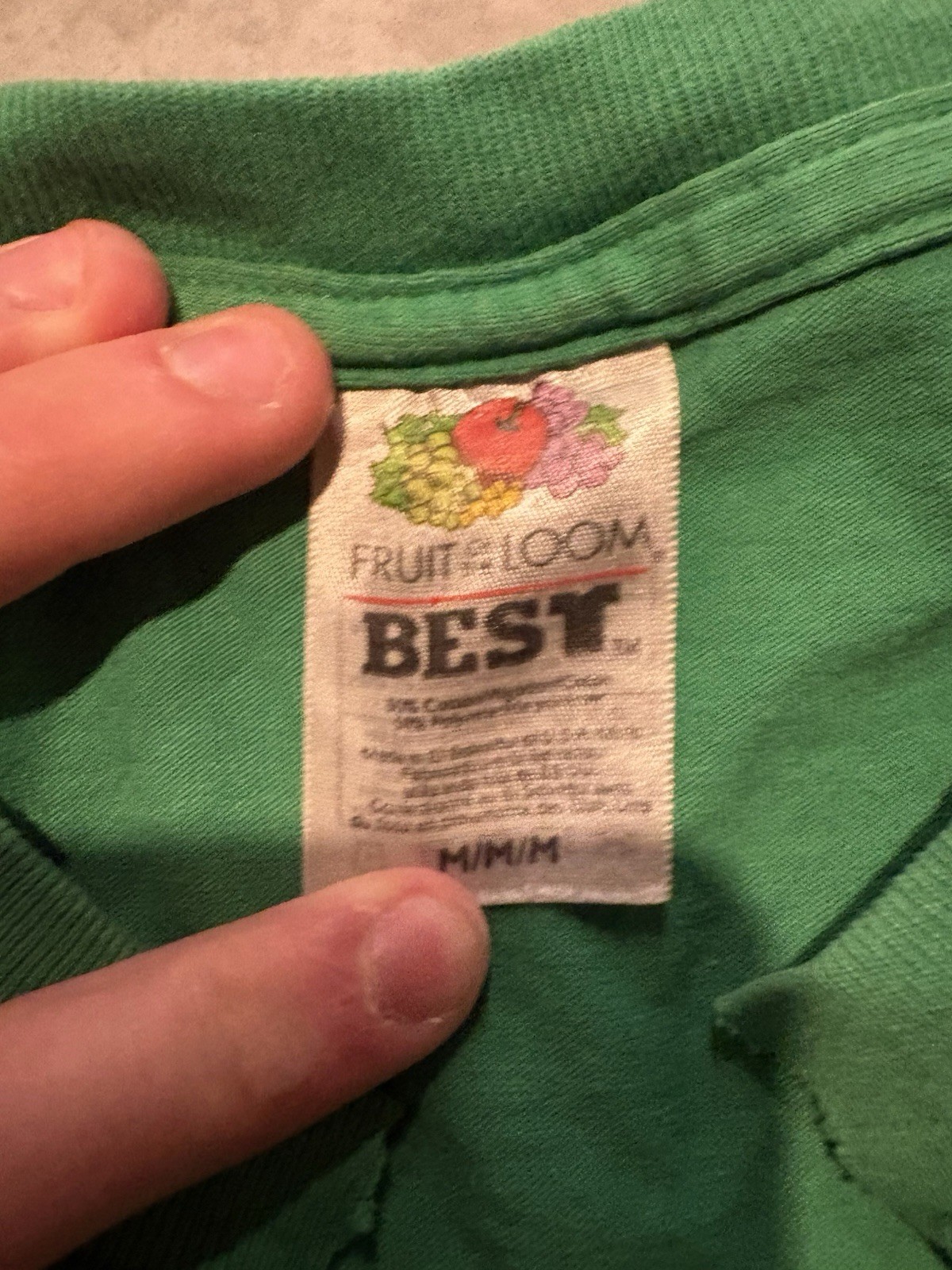 Kinfolk’n A Yonder Mountain String Band T-Shirt Green Size M Cut