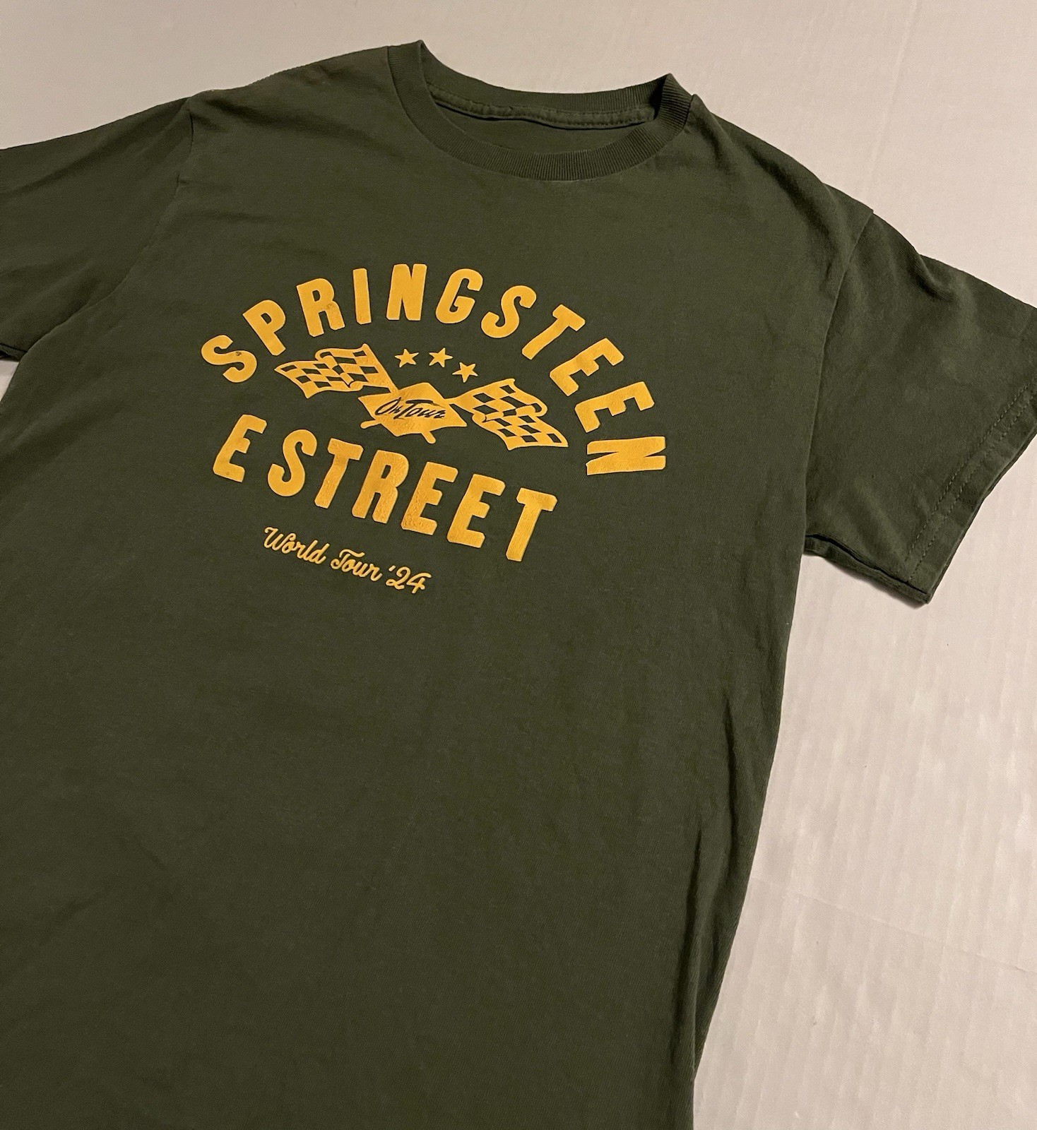 Bruce Springsteen E Street Band 2024 World OFFICIAL Concert Tour T-Shirt SMALL