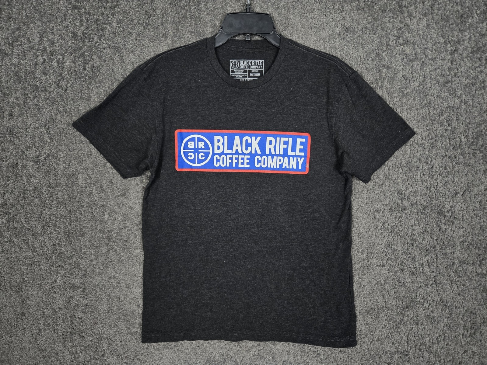 Black Rifle Coffee Shirt Mens Medium Short Sleeve USA Logo Bundle Lot Of Three 3