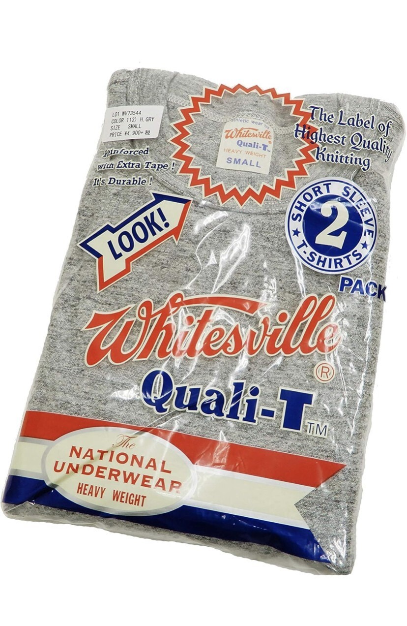 WHITESVILLE 2-PACK T-SHIRT -4 Size 4 Color [ WV73544 ] Made in Japan