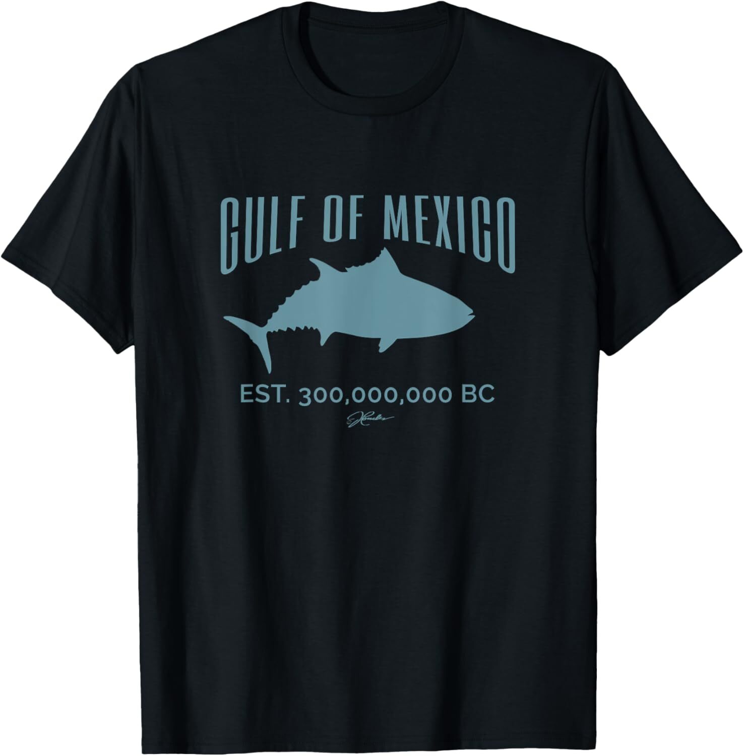 JCombs: Gulf of Mexico, EST. 300,000,000 BC/Tuna T-Shirt Hoodie