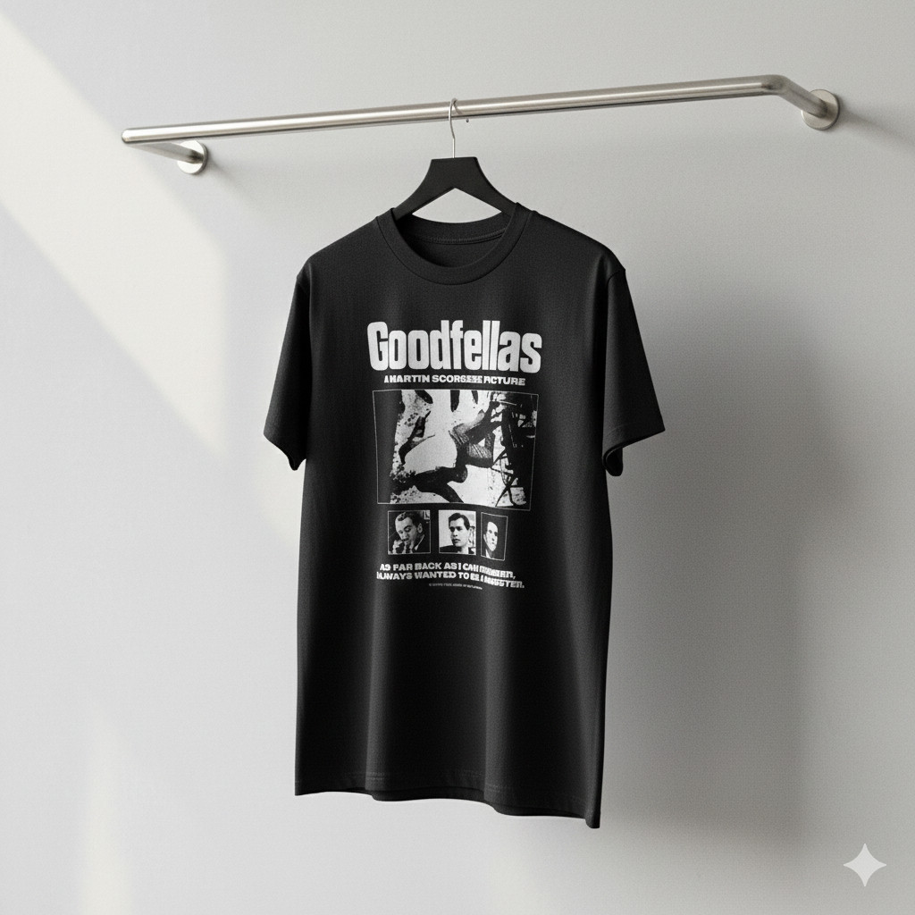 Goodfellas Movie Graphic Unisex T-Shirt Martin Scorsese Film Tee – S255