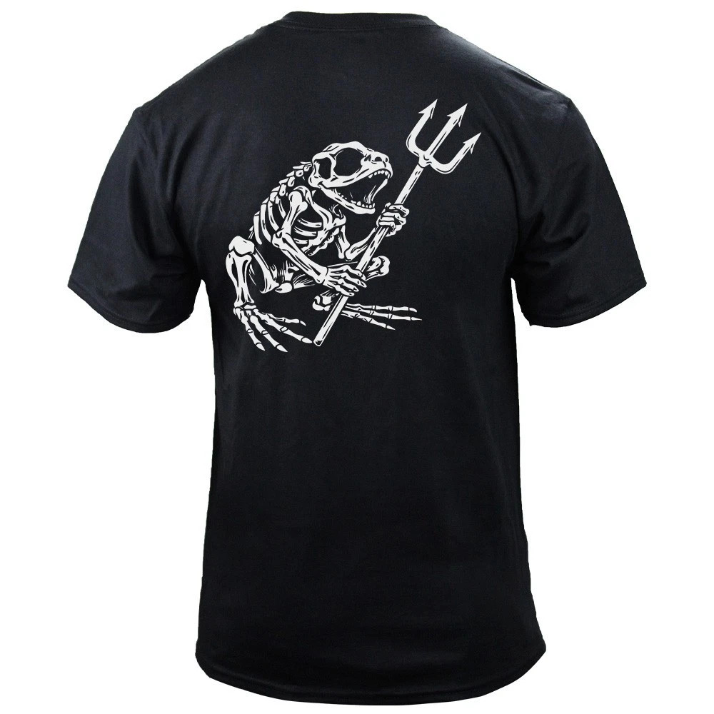 Official US Navy Bone Frog LLTB Tri-Blend Shirt – Navy Special Forces Honor Tee