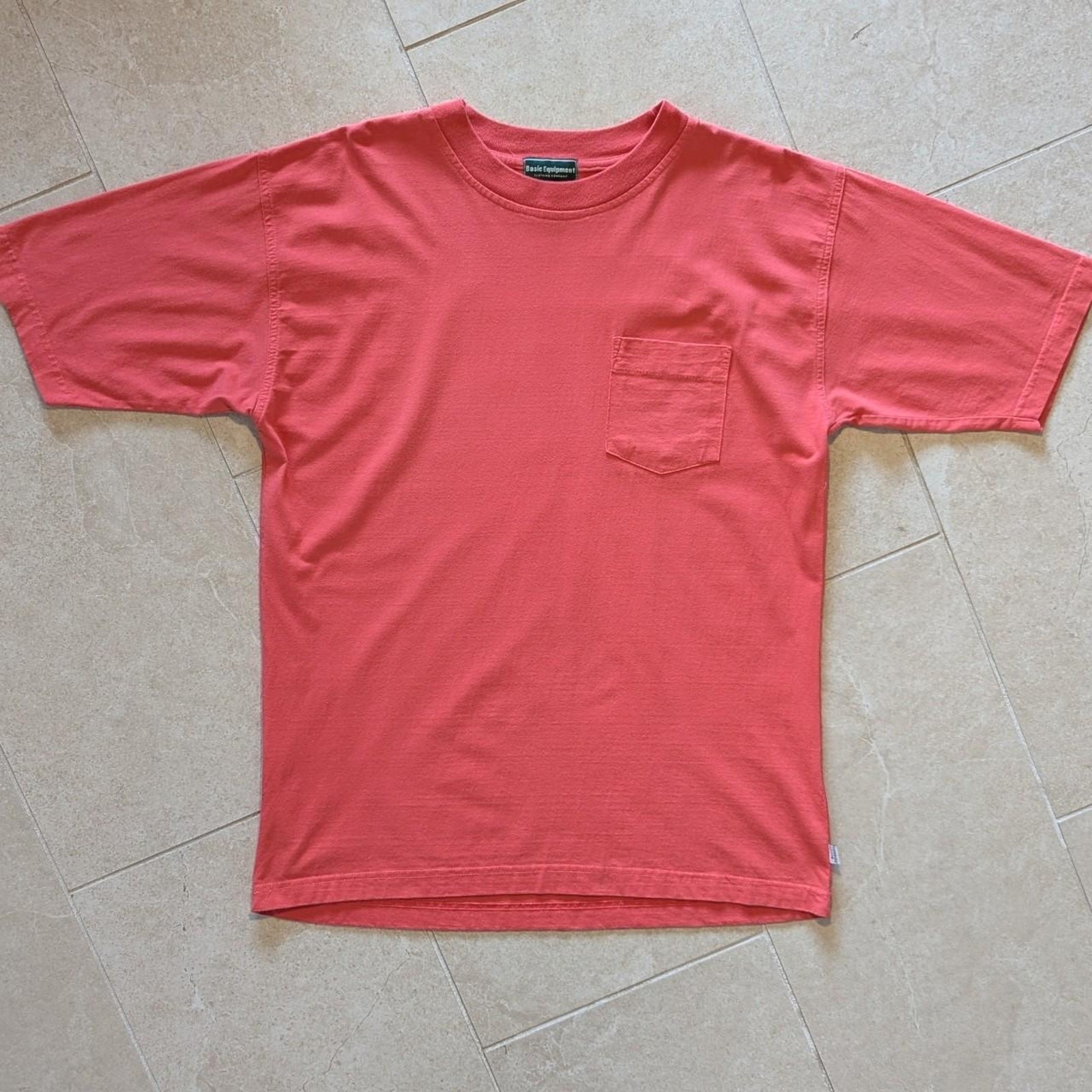 Vintage Basic Equipment pocket T-shirt