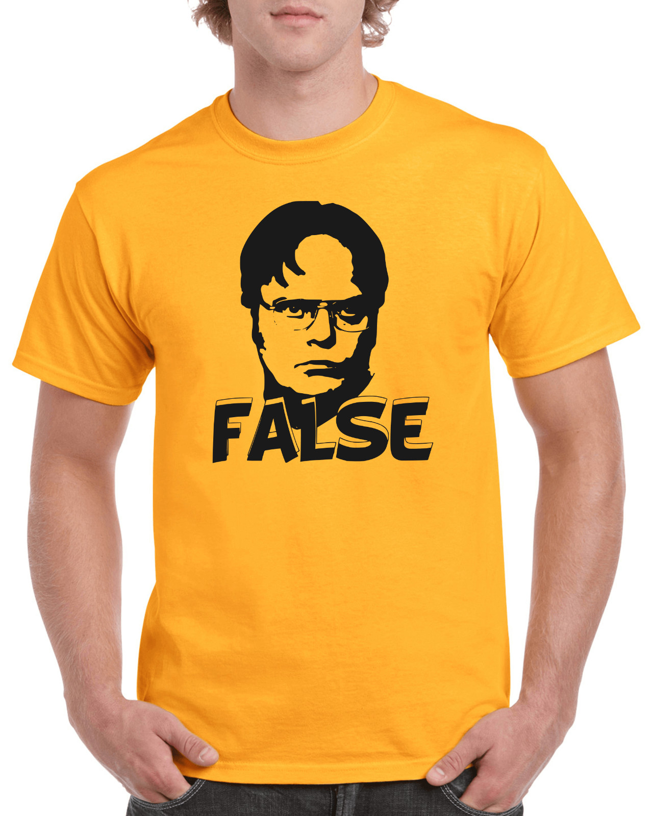 Dwight Schrute False Shirt – Funny Dwight Schrute Shirt – The Office Shirt