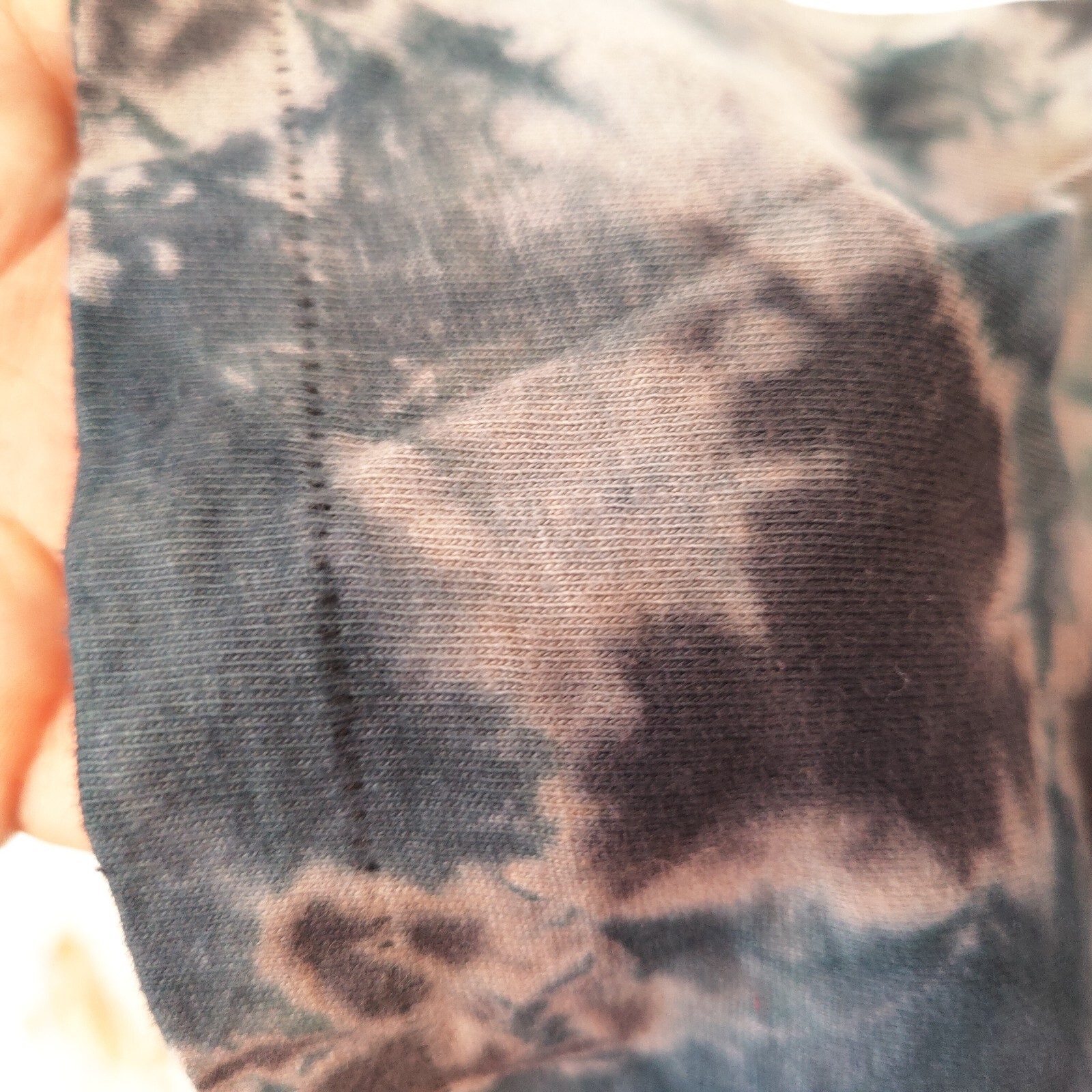 “IMAGES” 80s tie-dye rasta wear jamaica shirt paper thin deadstock crumple style