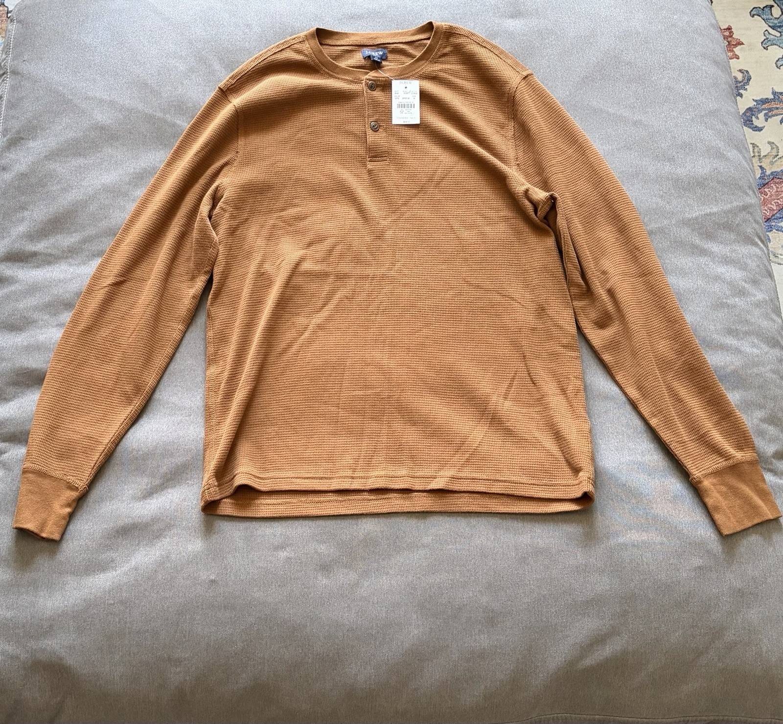 J.Crew Factory Men’s Waffle Henley | NWT | Medium