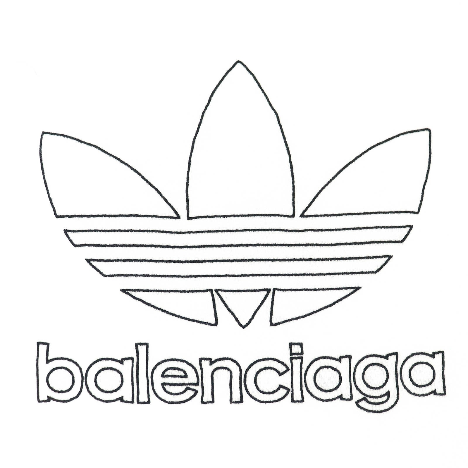 Balenciaga adidas T-shirt Cotton T-shirt – DUTY FREE