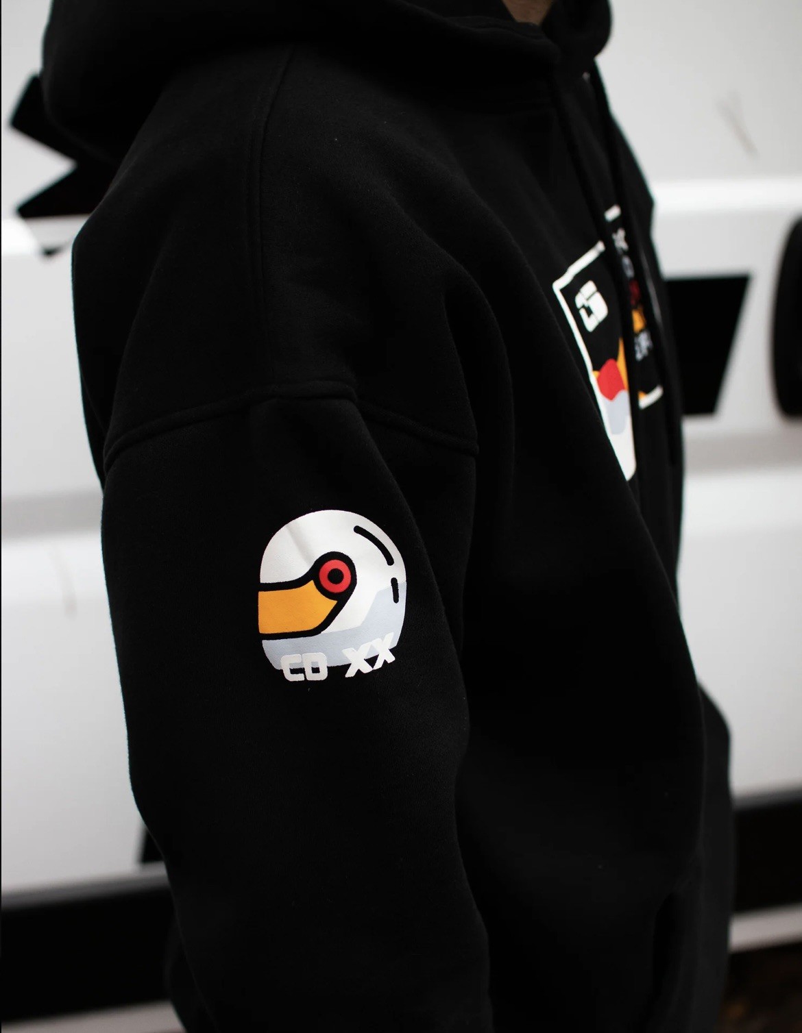 CARDRUGS 400MSG screen printed hoodie XL