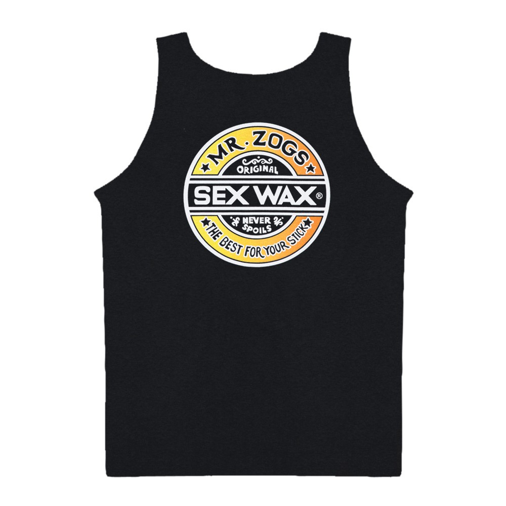 Sex Wax Fade Tank – Men’s – Small / Black