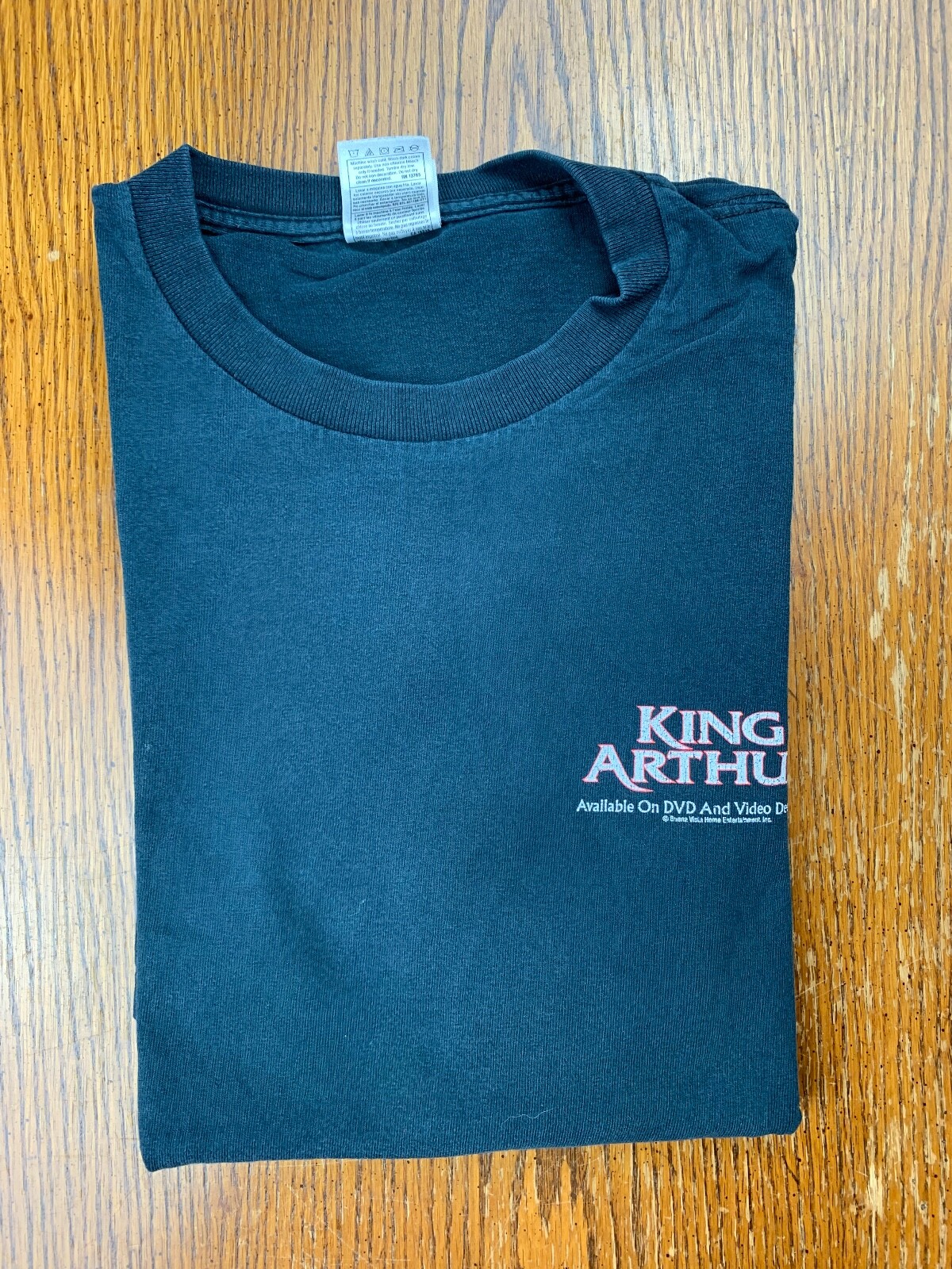 2004 King Arthur Movie Promotional Shirt Sz L Clive Owen Keira Knightley Film