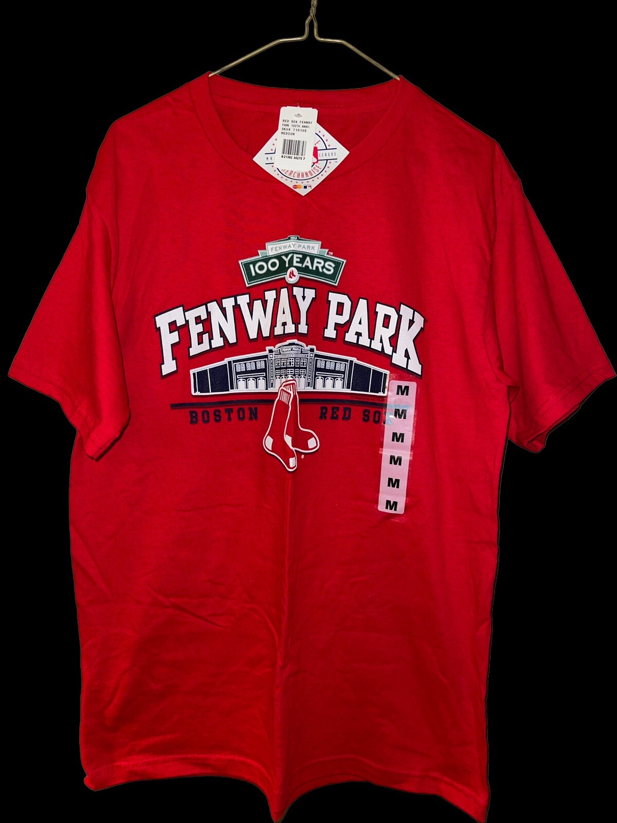 Genuine Merchandise Boston Red Sox 100 Year Anniversary Fenway Park Medium Shirt
