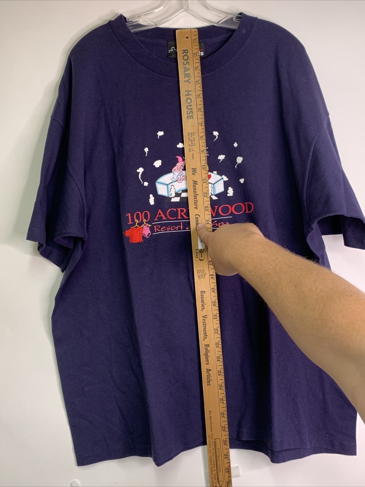 Disney Originals Single Stitch Embroidered Shirt 100 Acre Wood Resort and Spa