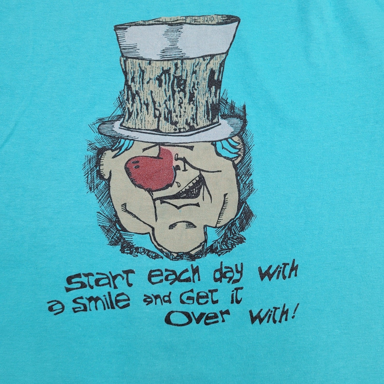 Vintage 80s Good-Morning Shirt Small 18×26 USA