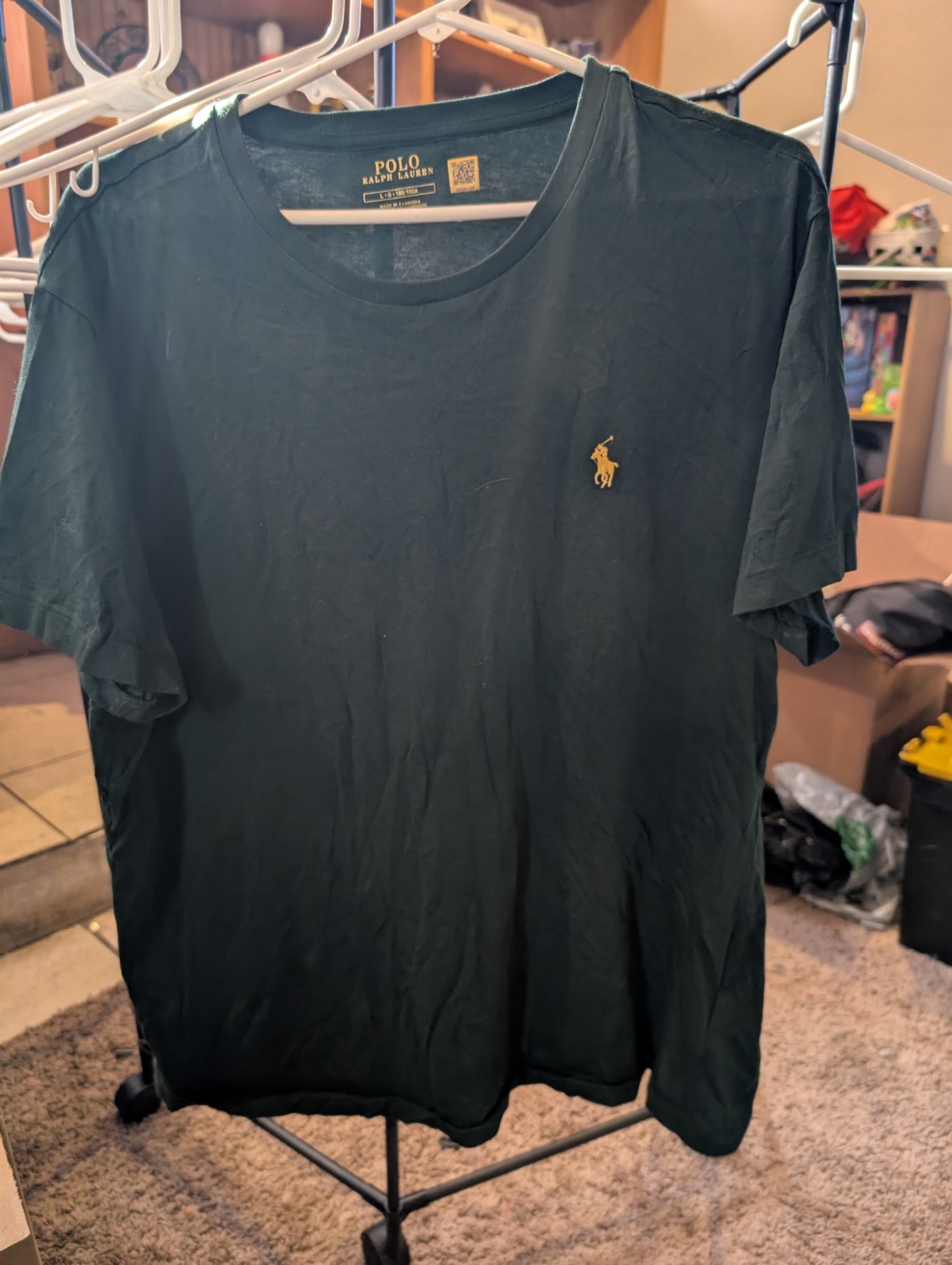 Polo by Ralph Lauren Green Short Sleeve Tee – size L