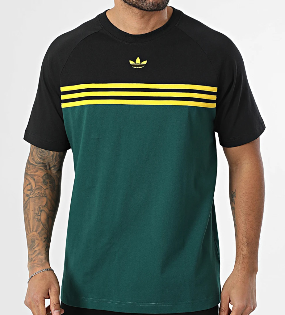 NEW MENS ADIDAS ORIGINALS 3 STRIPES TREFOIL SHIRT ~SIZE XL #KE330