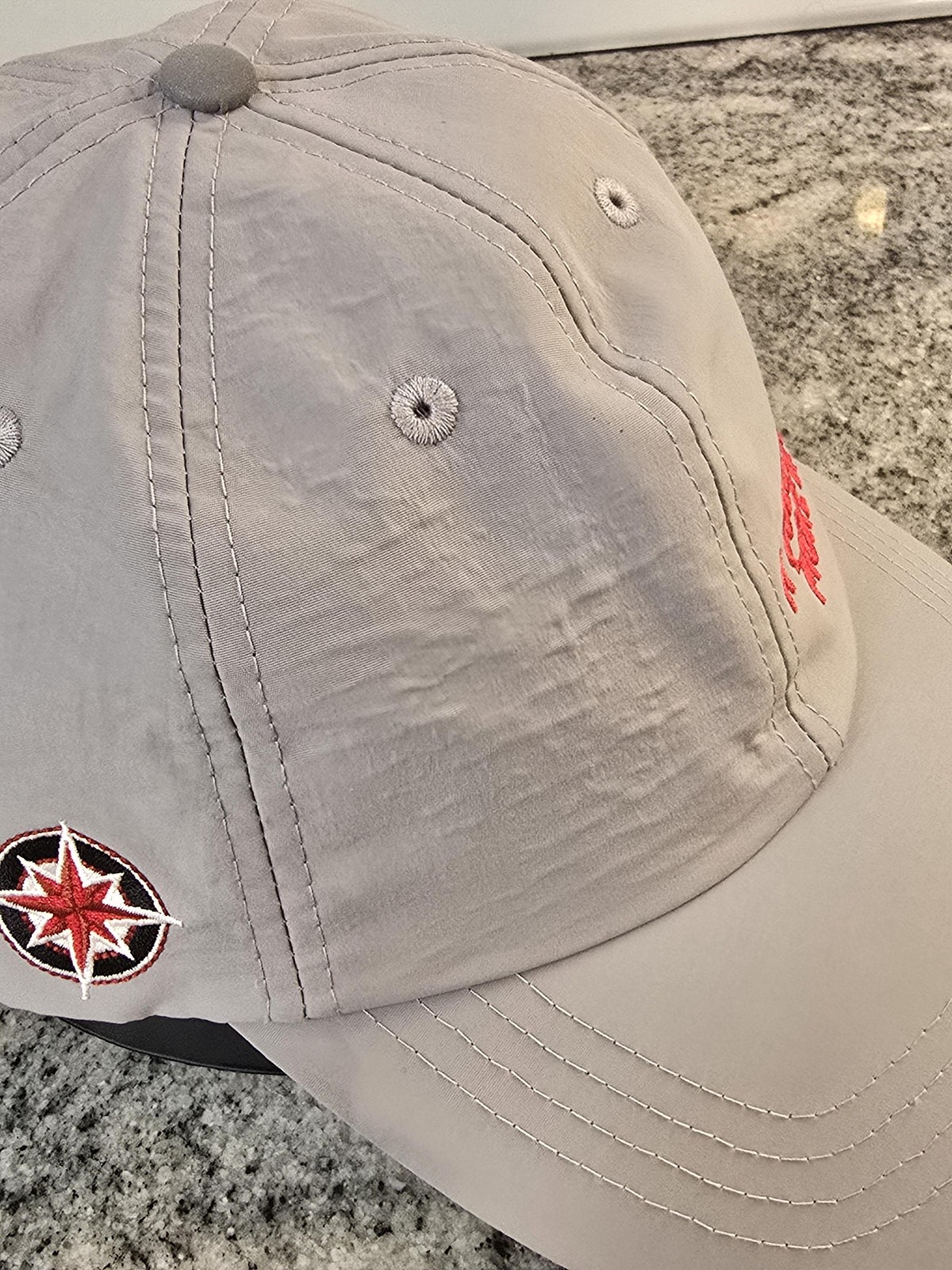 Orangetheory Hat Cap Strap Back Gray Athletic Slogan A Quest For More Life