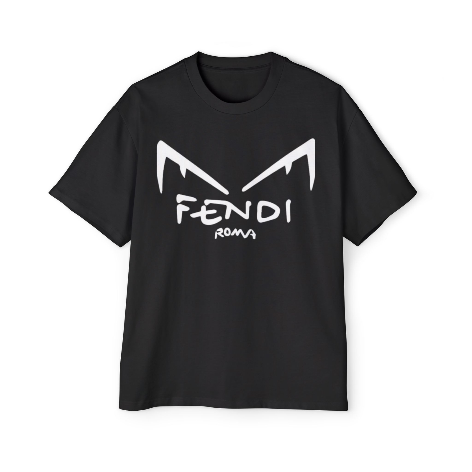 Men’s Heavy Oversized Tee BLACK ///RED OG