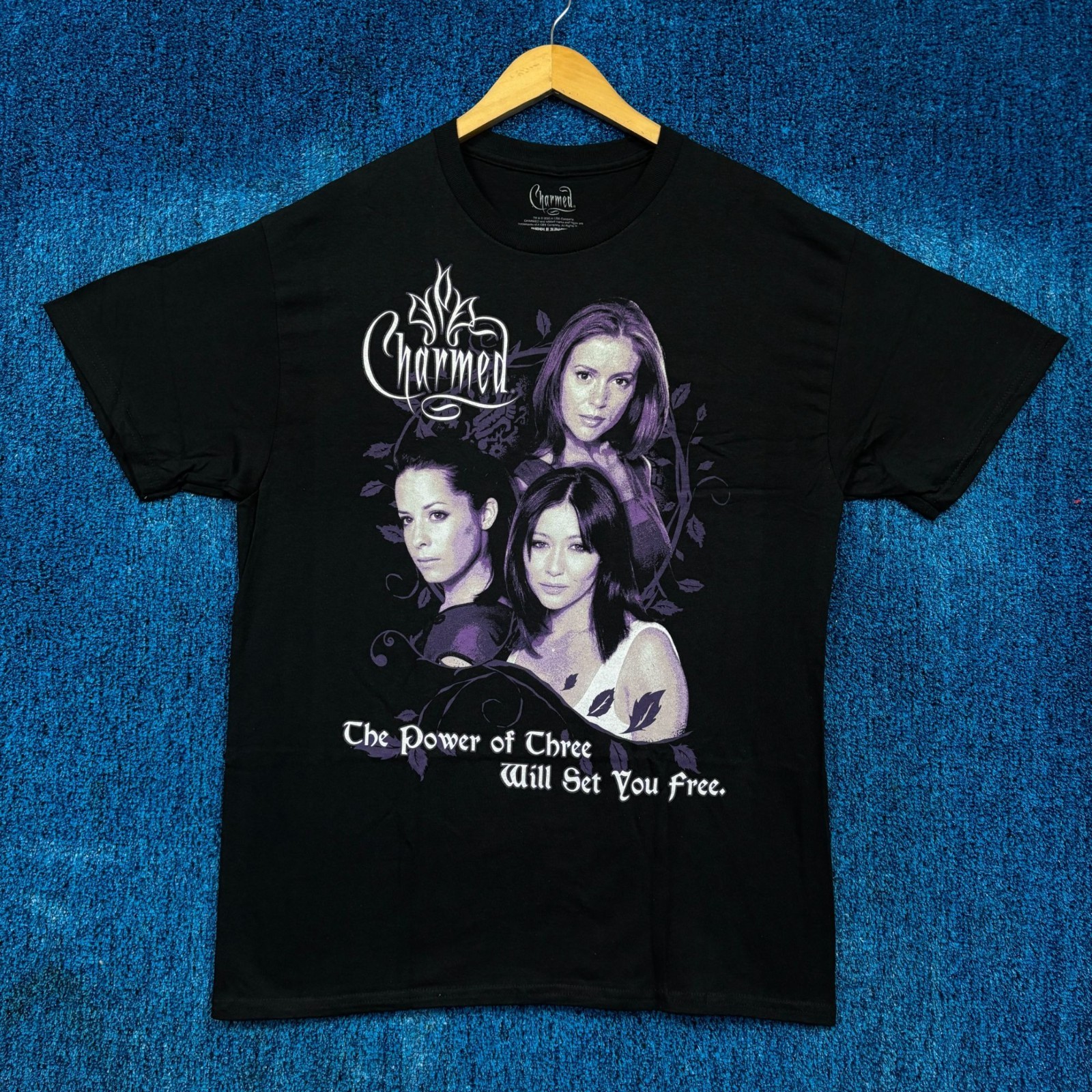 Charmed The Power of Three Will Set You Free Sisters Tee L