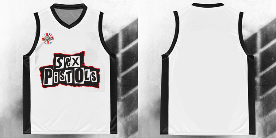 Sex Pistols band basketball Jersey TREND All sizes XZ1496