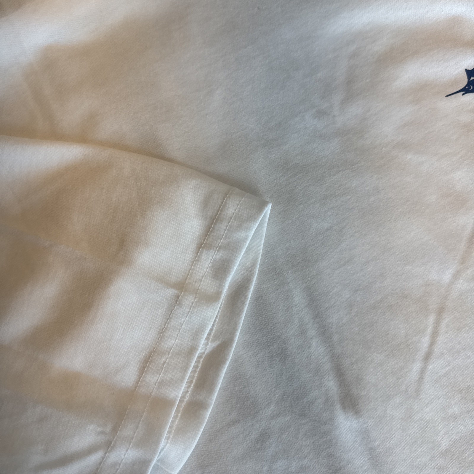 Tommy Bahama SZ L Mens SS Tshirt White Time To Reflect Cotton NWT