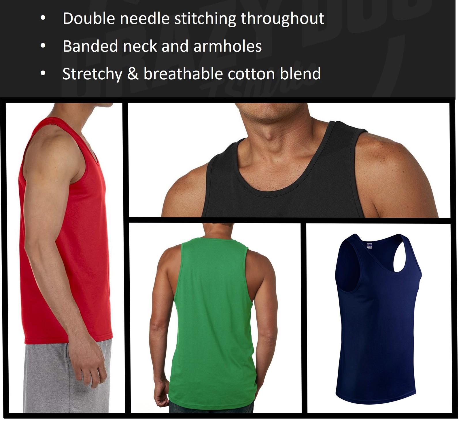 Mens Fitness Tank I Like Dogs and Maybe 3 People Tanktop Funny Graphic Pet Lover