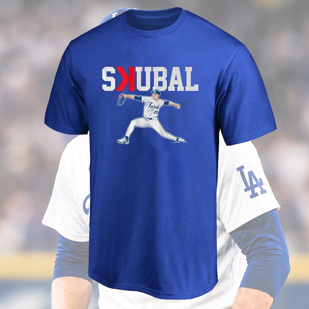 HOT! Tarik Skubal #29 Los Angeles Players Name & Number For Fans S-5XL
