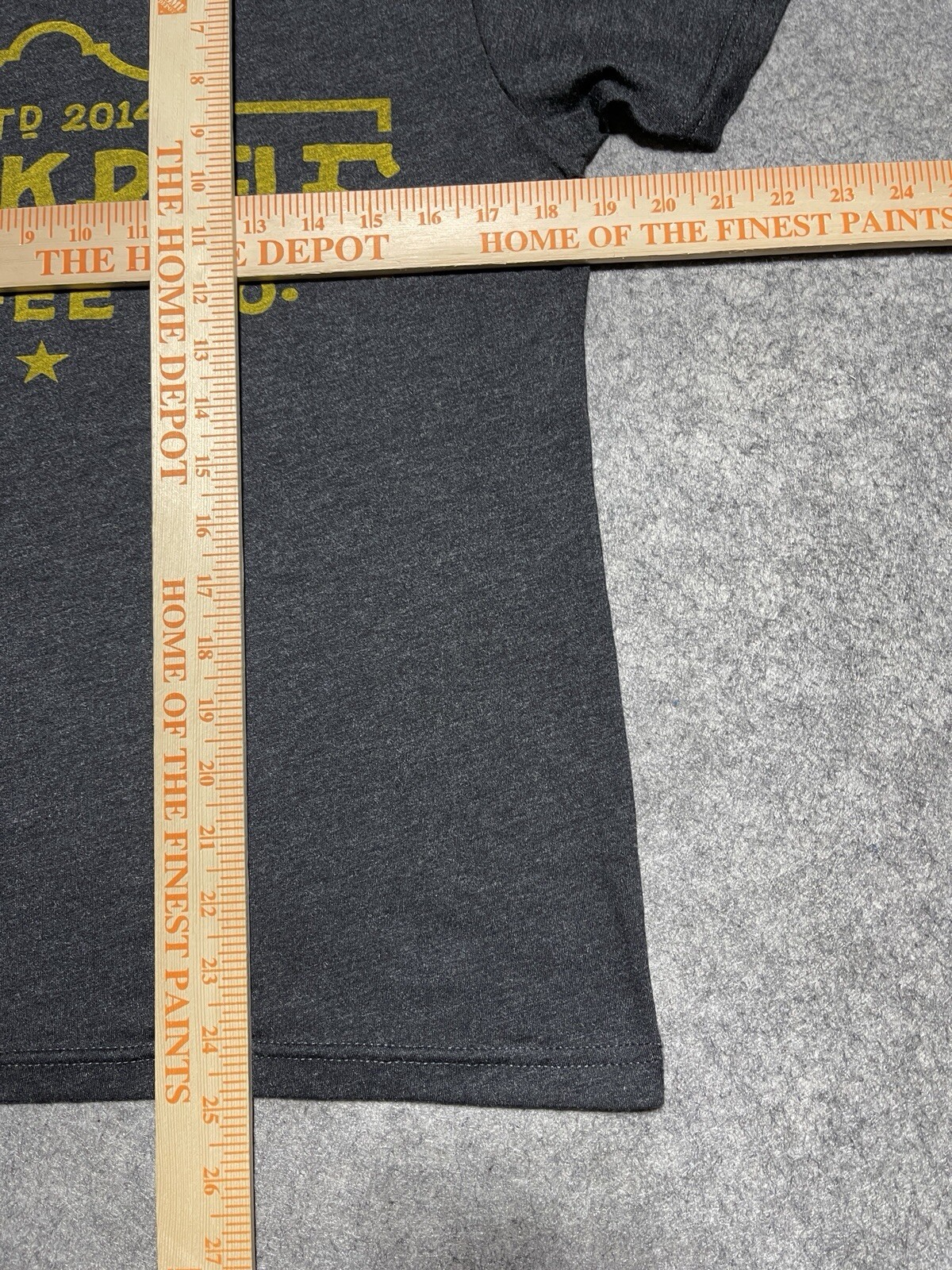 BRCC Black Rifle Coffee Company SMALL Dark Gray Military Shirt USA Made Brew