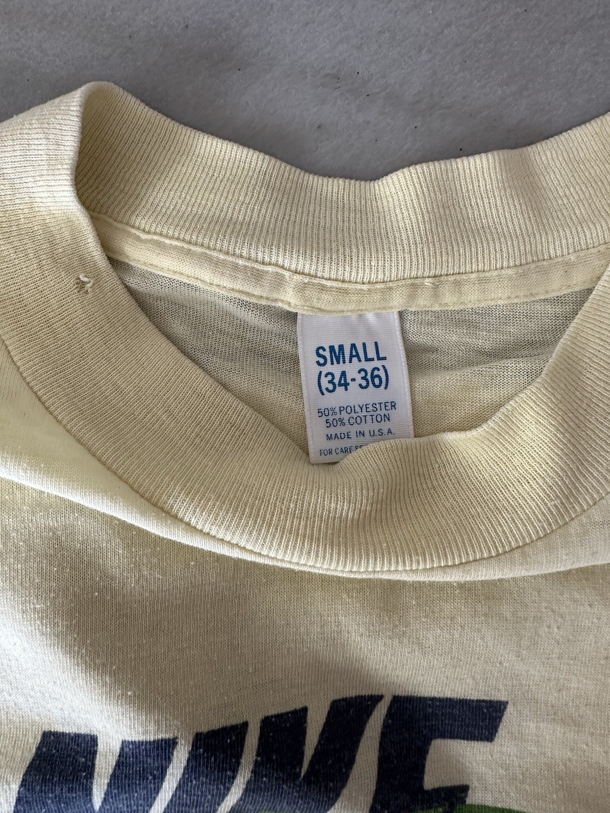 Vintage OG Nike 70’s Quad Swoosh Stack Super Thin Soft 50/50 Blend SUPER RARE