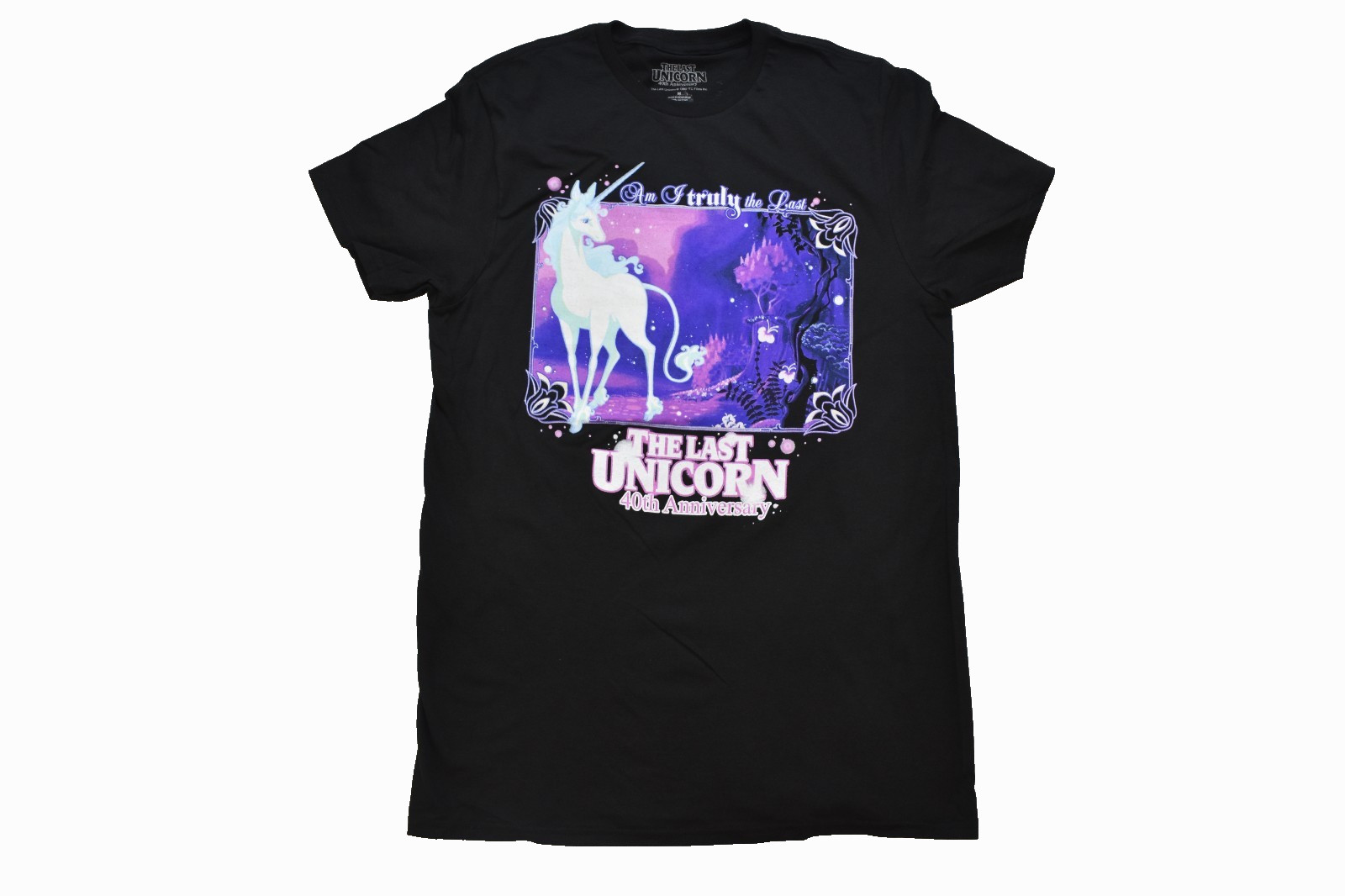 The Last Unicorn 40th Anniversary I Am Truly The Last Mens Shirt New Medium