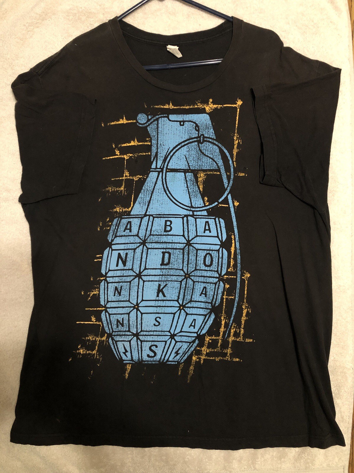 Rare Abandon Kansas We’re All Going Somewhere Men’s XL T-Shirt Grenade Gotee