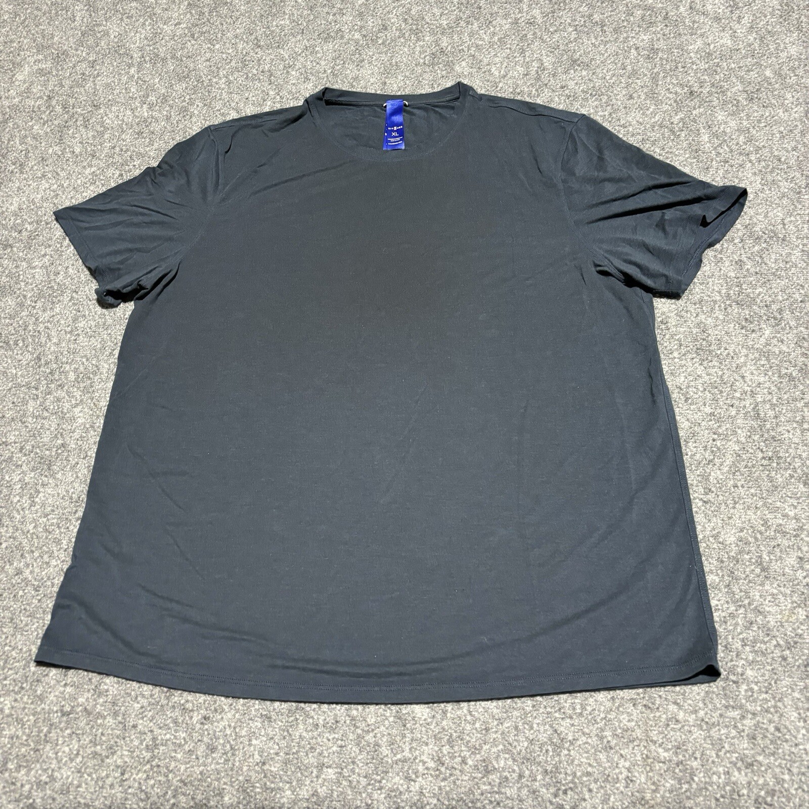 Kit & Ace Shirt Men’s Extra Large Blue Acrylic Rayon Blend Crew Neck Lightweight