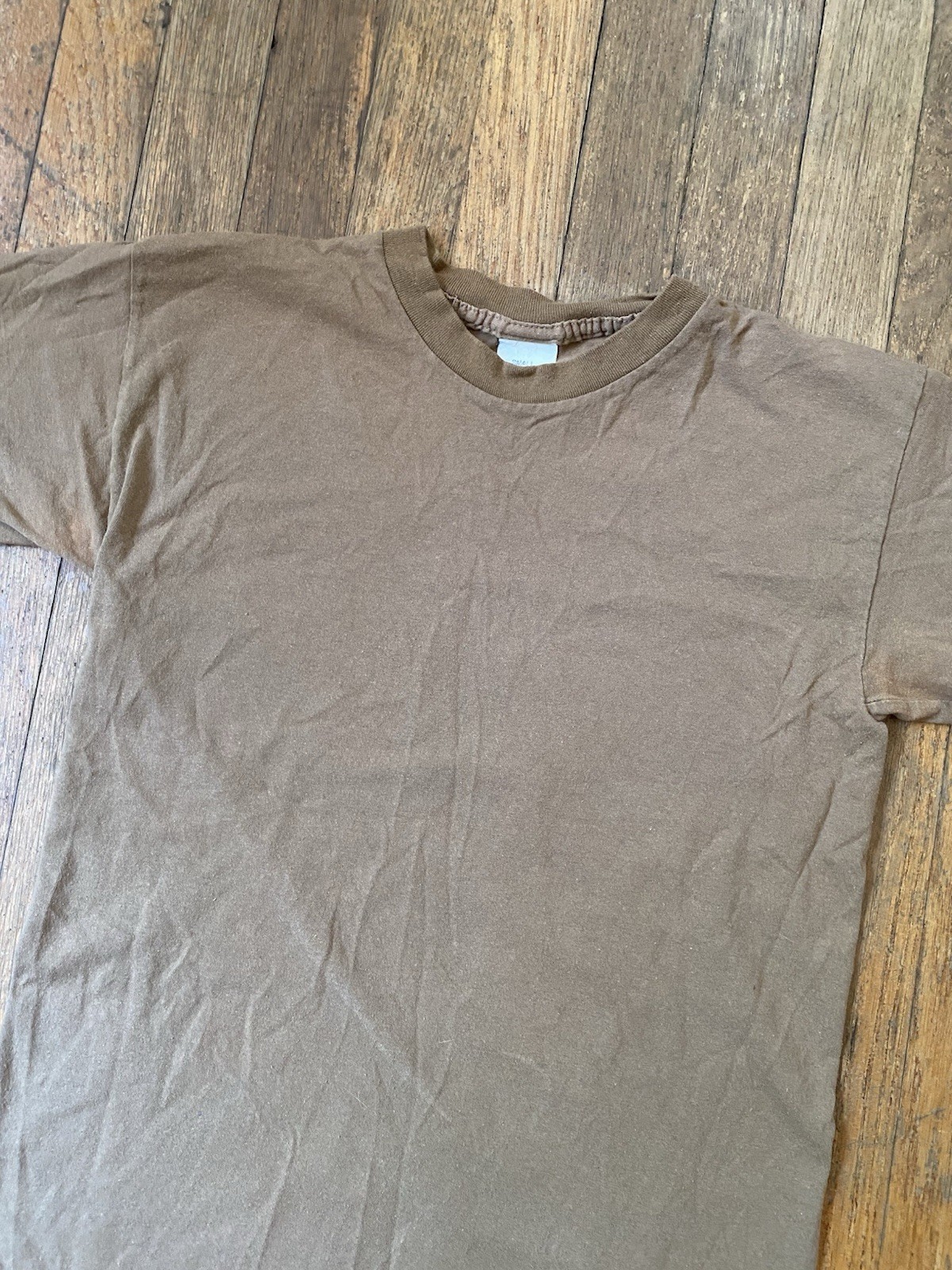 US Military Surplus Mens S Coyote Brown T-Shirt Combed Cotton Tactical Army