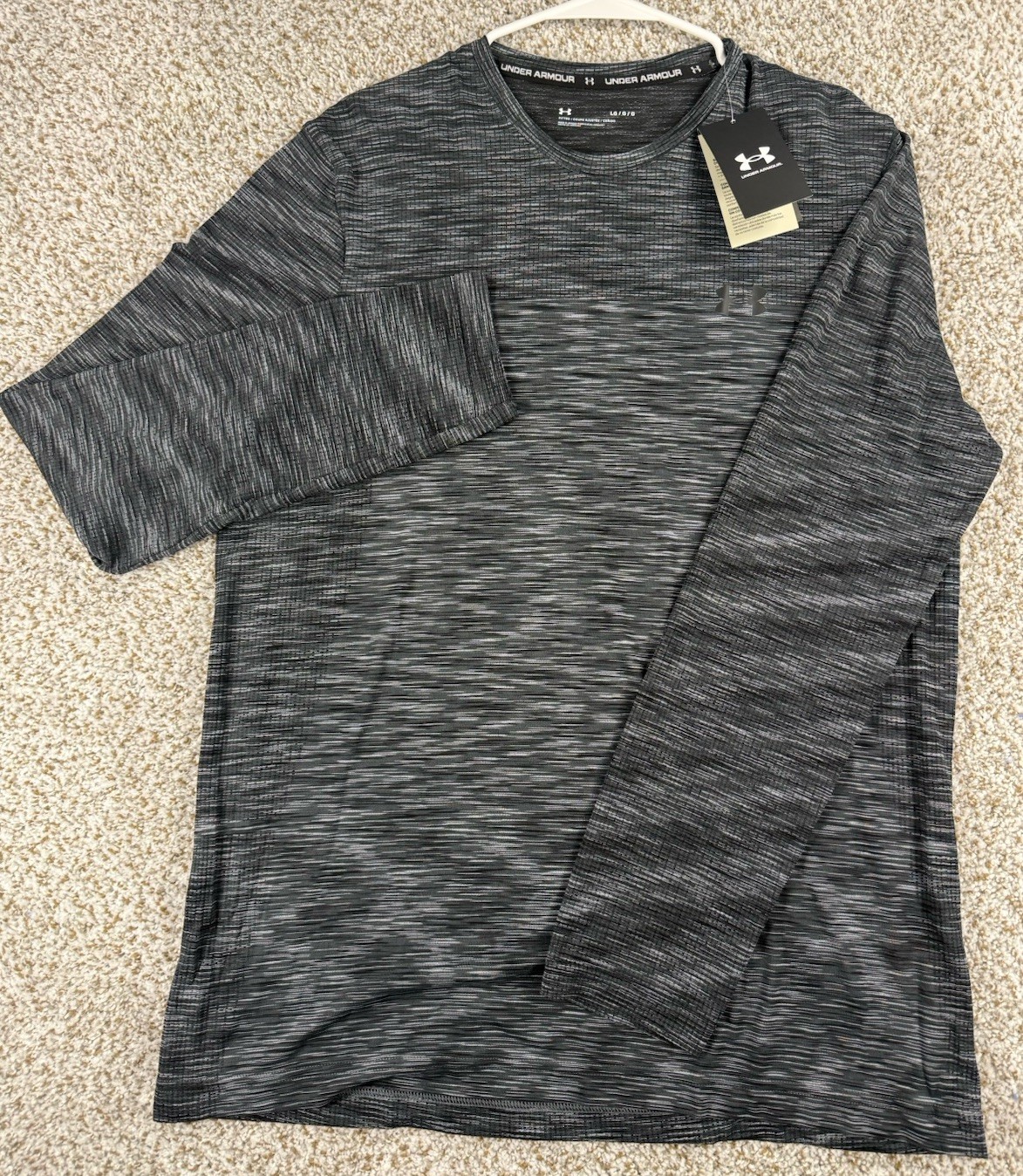Under Armour LS Large Running Seamless Stretch Shirt Men’s 1359873 Lightweight