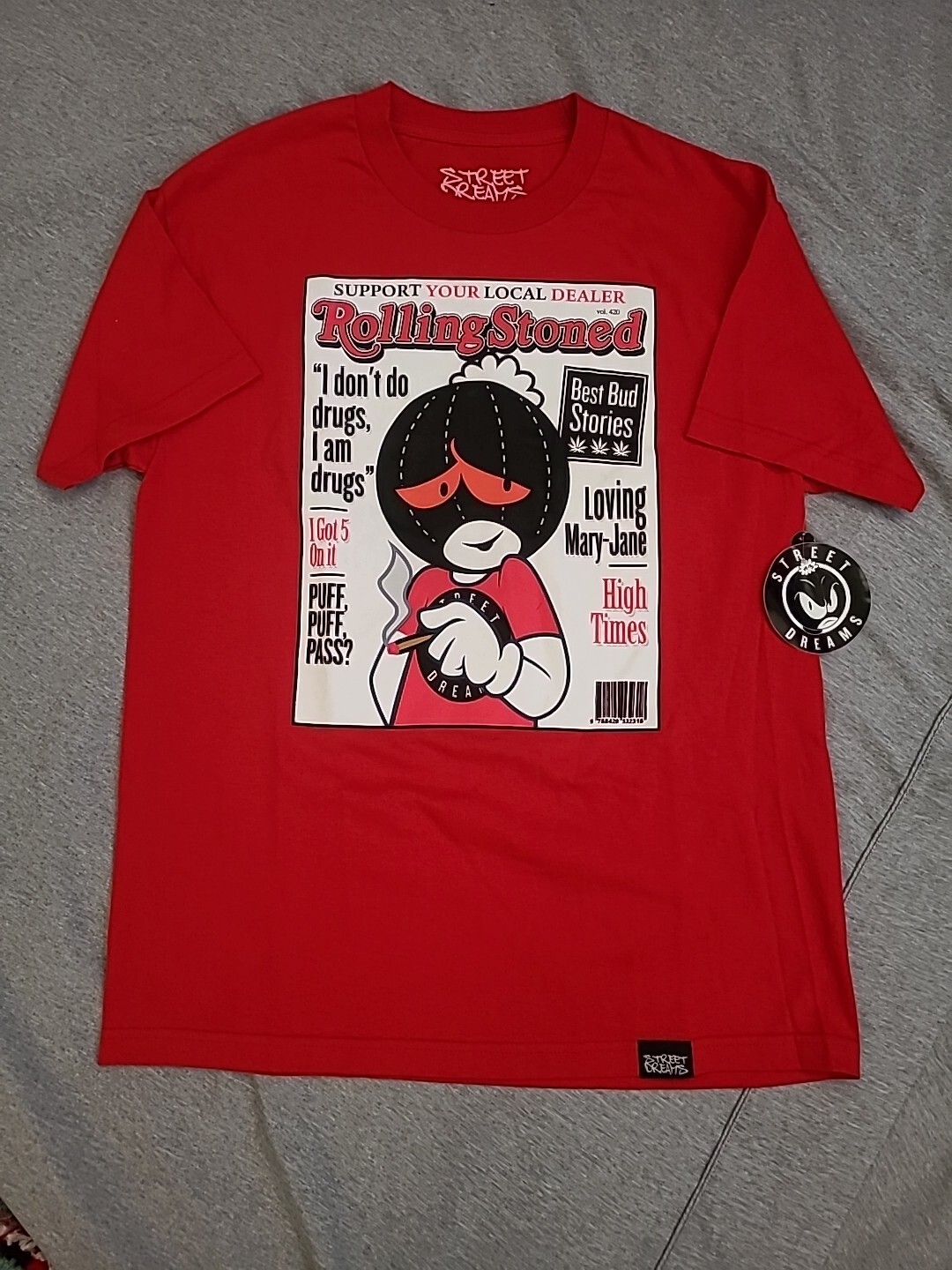 Street Dreams Original Collection Lrg NWT “Rolling Stoned” Streetwear