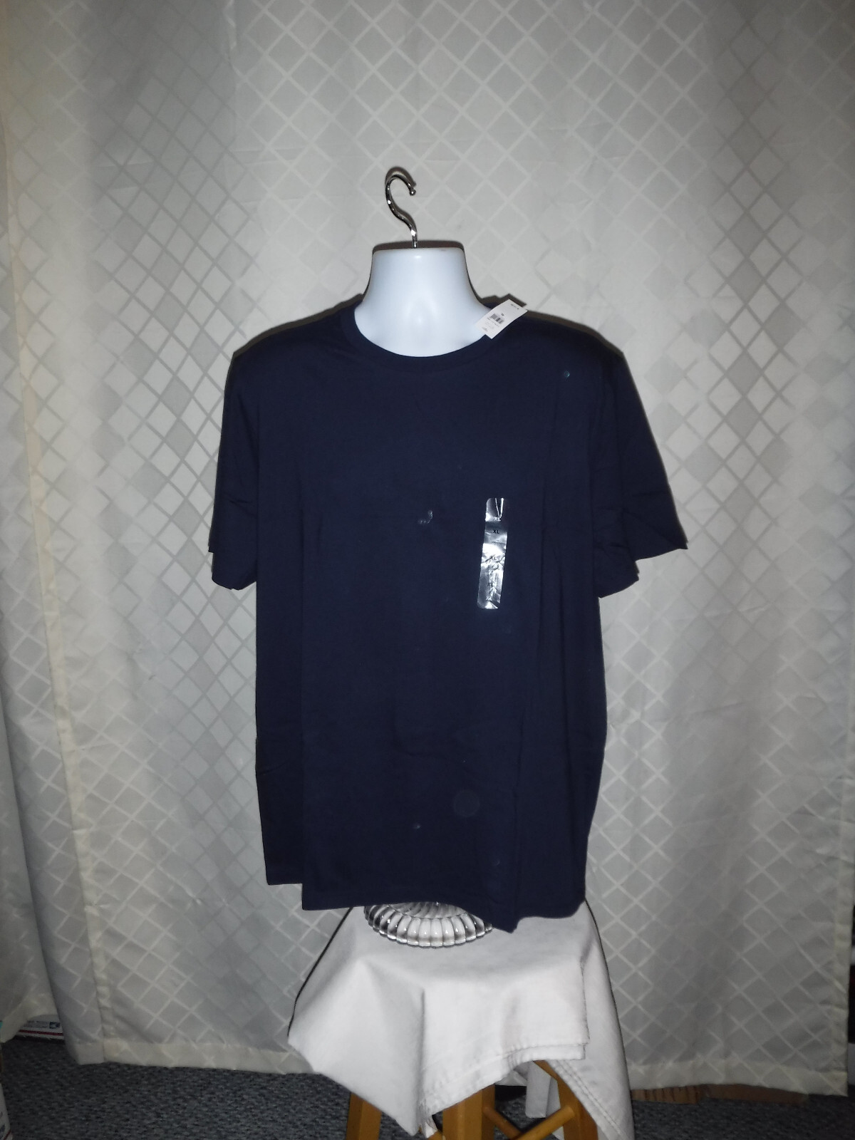 Short Sleeve Men’s Crew Neck T-Shirts, XXL,XL,L,M, Gap, Many Colors Solid,Stripe