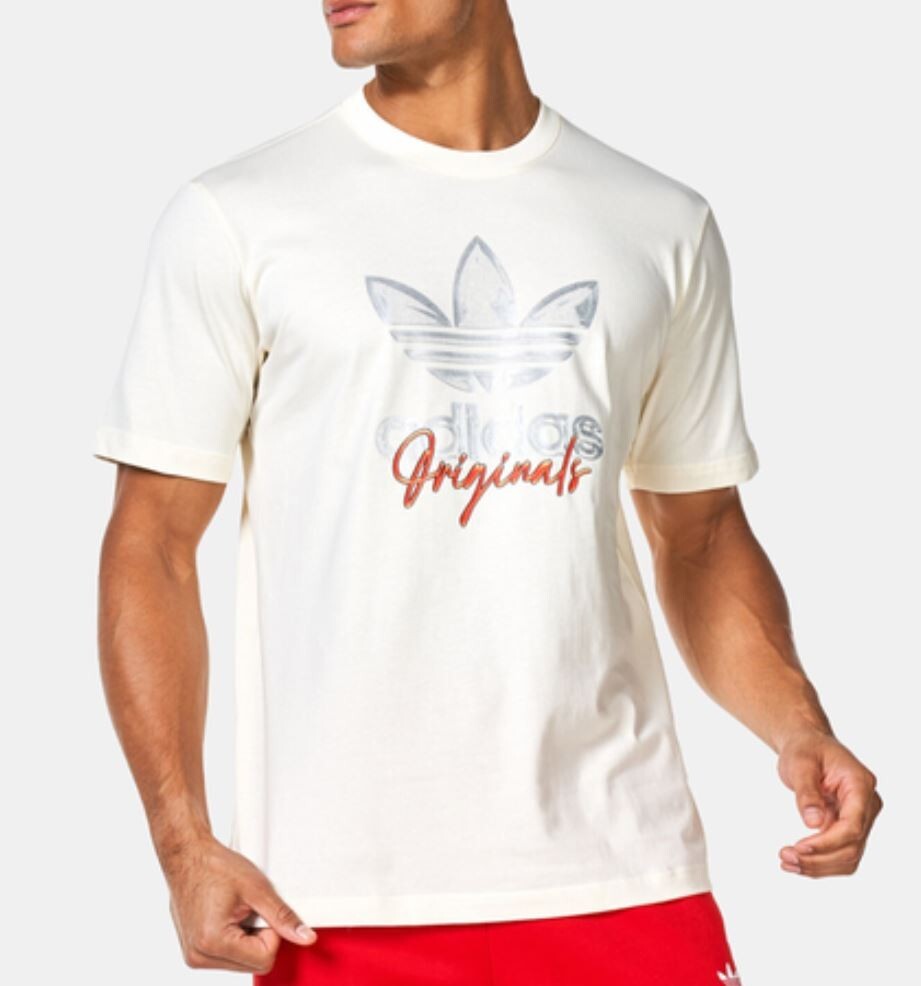 NEW MEN’S ADIDAS ORIGINALS TS TREFOIL TEE SHIRT~SIZE XL #IS2910