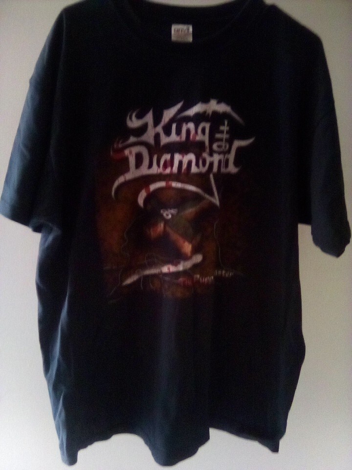 KING DIAMOND/ PUPPET MASTER TOUR SHIRT. Rare XL