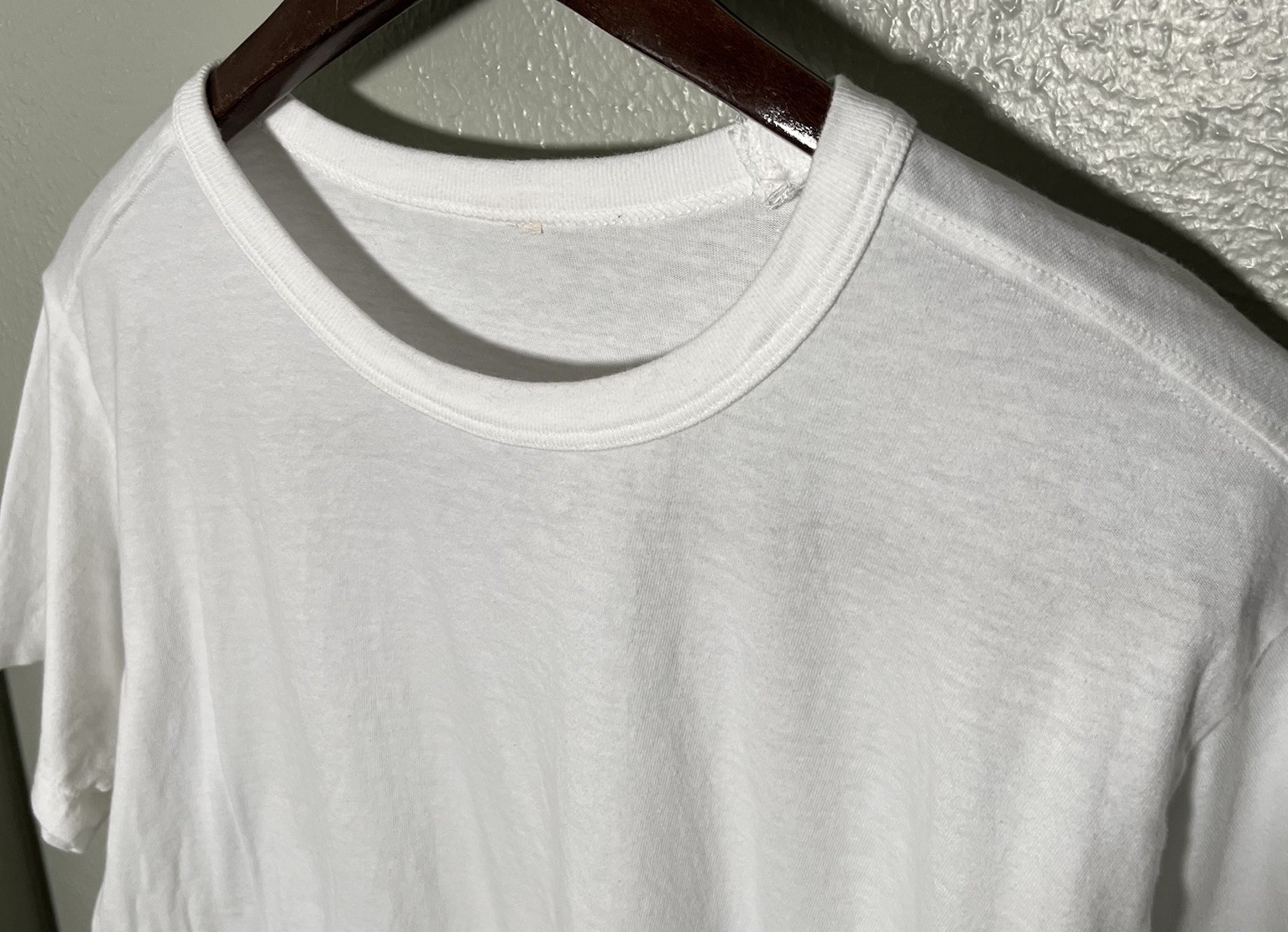 Buck Mason ToughKnit T-Shirt Mens Small White Cotton Made in USA Crewneck – NWD