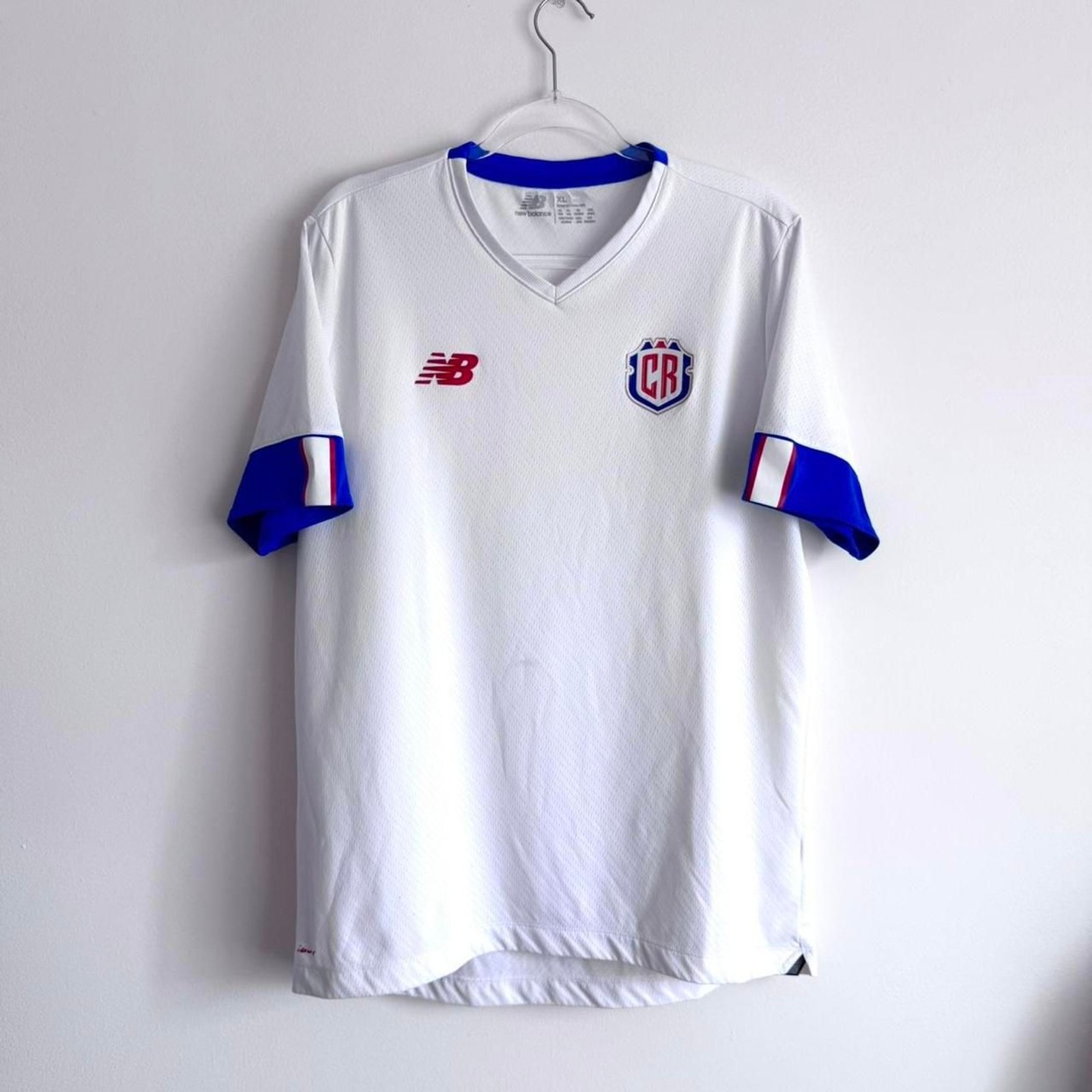 New Balance Costa Rica 2022 World Cup White Away Jersey Mens XL