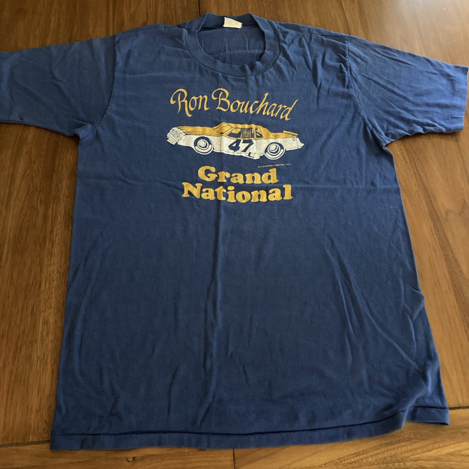 Vintage NASCAR Ron Bouchard #47 Grand National T- Shirt XL • Made in USA