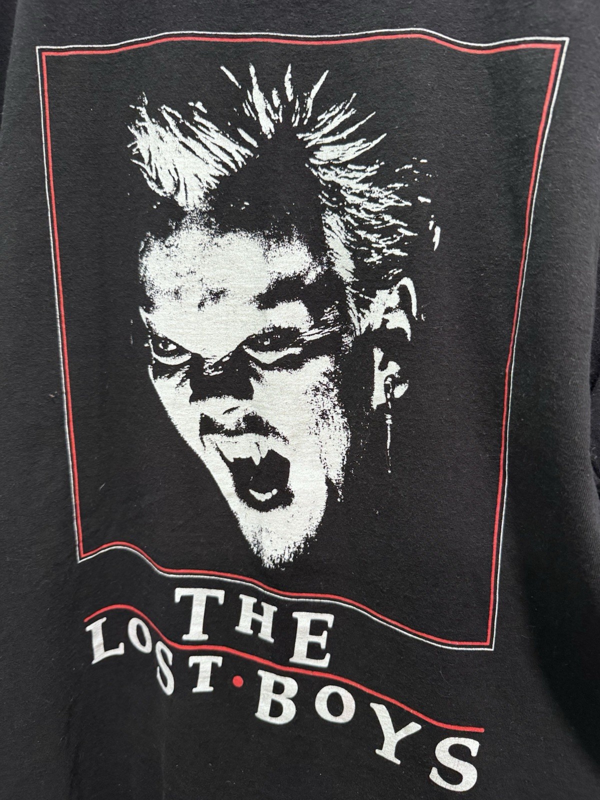 The Lost Boys David Big Face Print Graphic Shirt Men’s M Horror