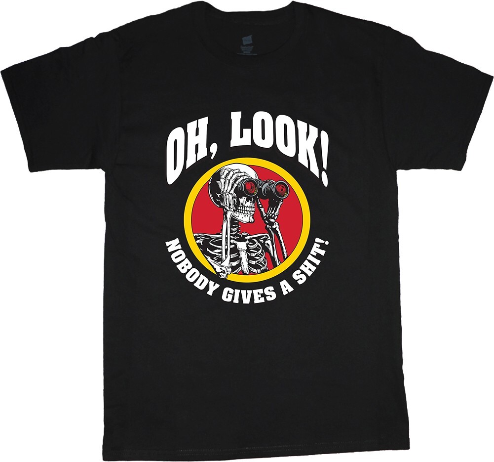 Funny Rude Offensive T-shirt For Men Graphic Tees Skeleton Funniest Tee Shirts