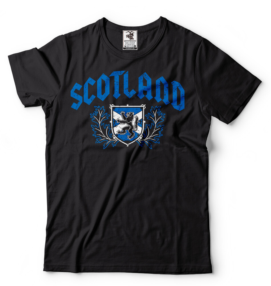Scotland T-shirt Mens tee shirt Scottish Roots tee shirt Scotland heritage Tee
