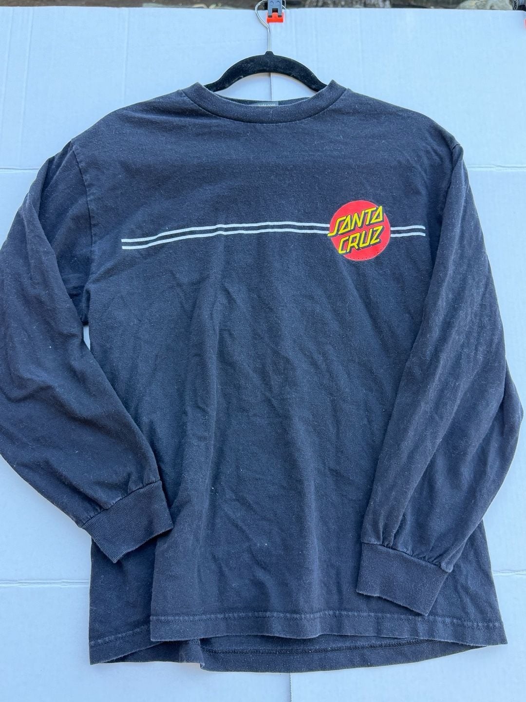 Santa Cruz Skateboards Classic Dot Long Sleeve Graphic T-Shirt
