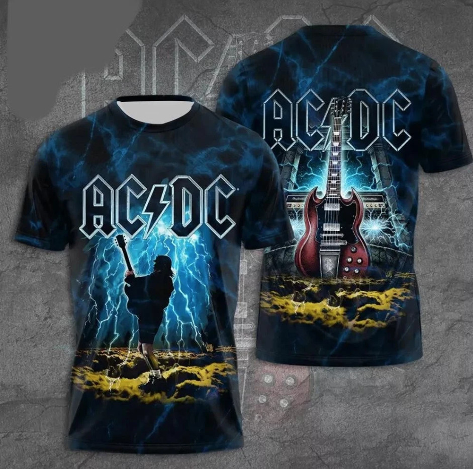 AC-DC 3D T-shirts All size S-4XL Gift For Fans