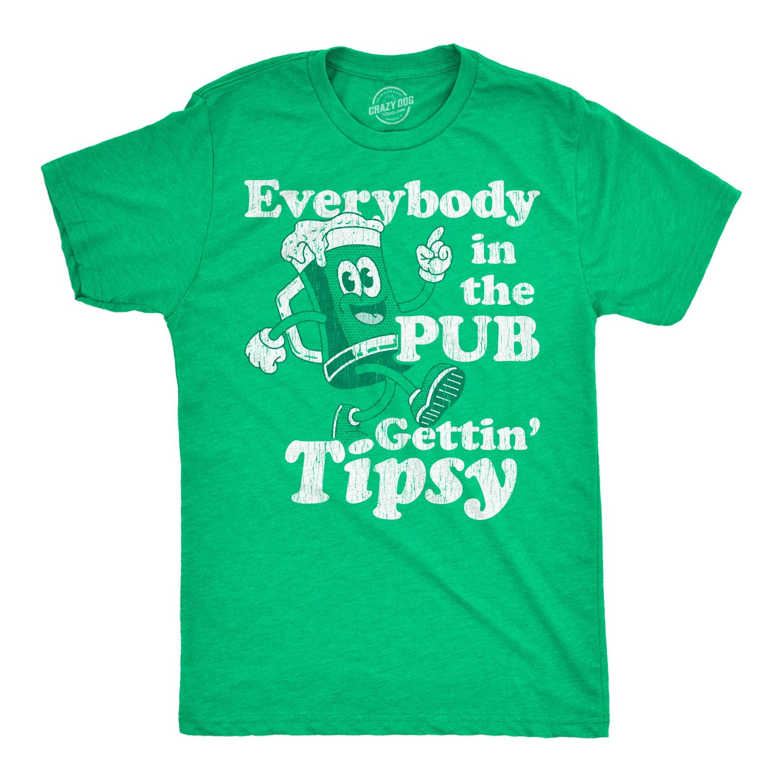 Mens Funny T Shirts Everybody In The Pub Gettin Tipsy Sarcastic St Patricks Day